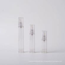 5ml 10ml 15ml Clear Plastic Airless Pump Bottle (EF-A85)